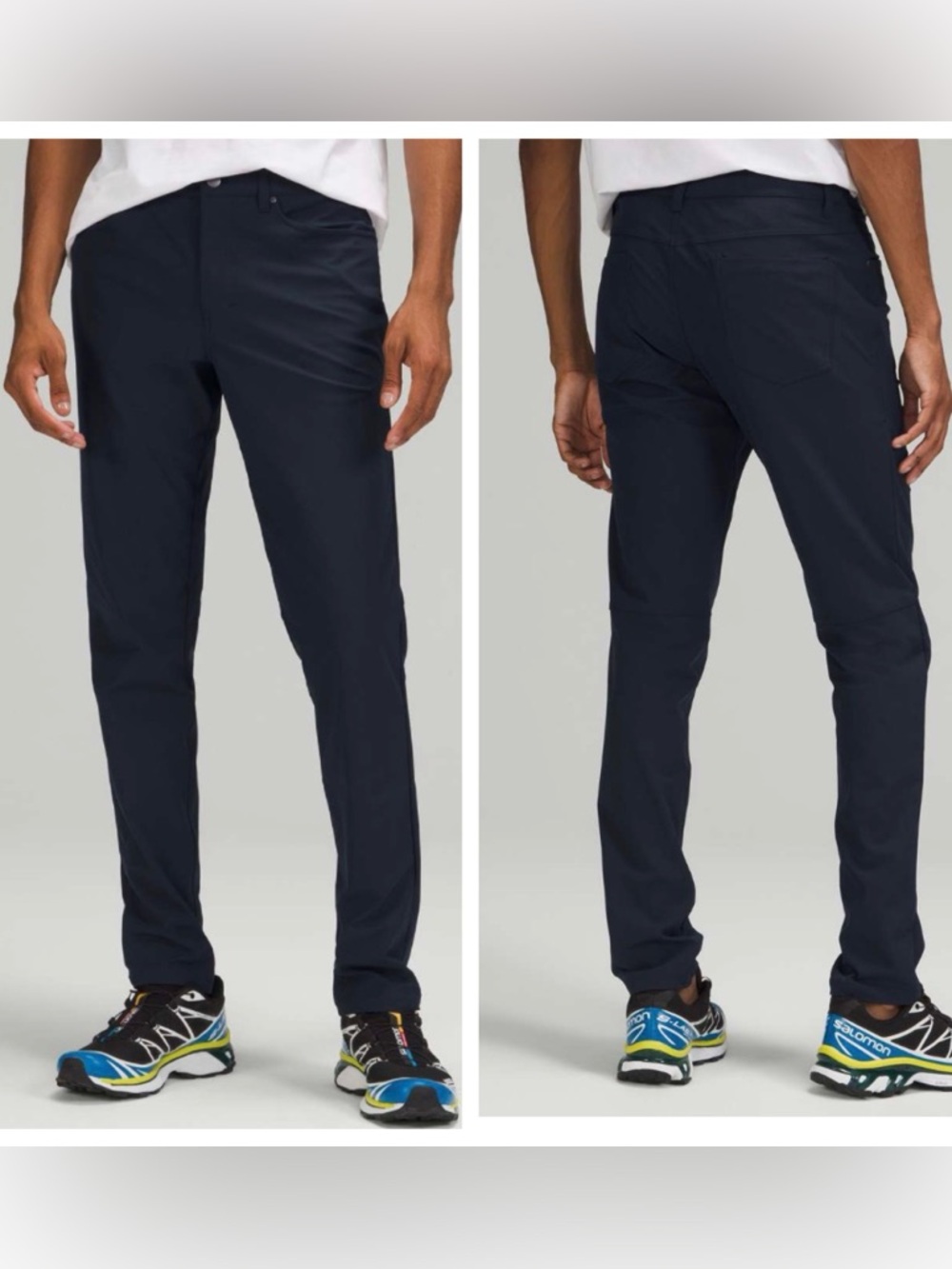 Lululemon ABC Slim Warpstreme True Navy Blue Pant size 31